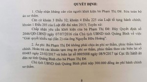 Quyết định của bản án phúc thẩm của Toà cấp cao tại Đà Nẵng