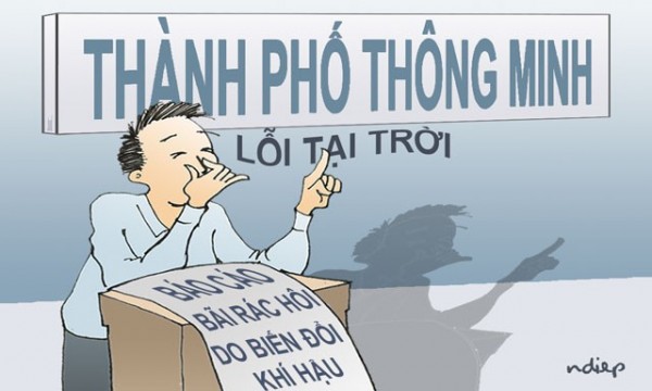 Rác hôi do biến đổi khí hậu hay do giọng nhà quan?
