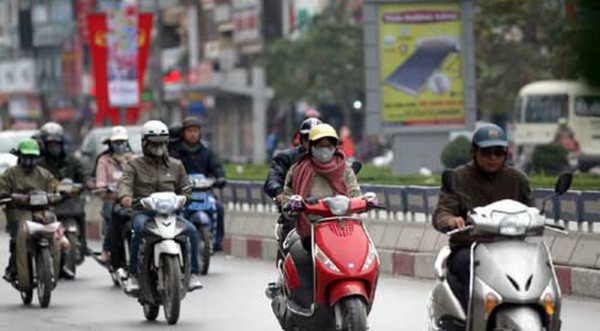Cuối tuần miền Bắc đón gió mùa Đông Bắc