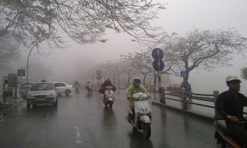 Ảnh hưởng không khí lạnh, Nghệ An có nơi mưa to đến rất to