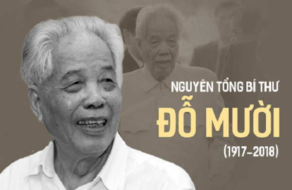 Tổ chức quốc tang nguyên Tổng bí thư Đỗ Mười trong 2 ngày