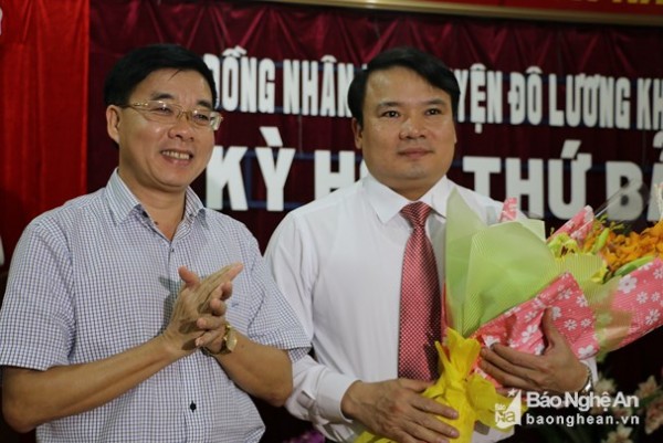 Đô Lương bầu Chủ tịch UBND huyện