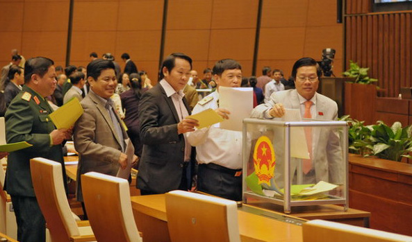 Không lấy phiếu tín nhiệm Chủ tịch nước và Bộ trưởng TT-TT tại kỳ...