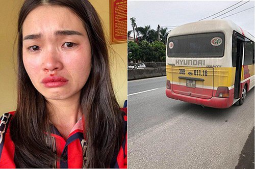 Chủ xe khách buýt 'dù' đánh đập cô gái ở Hà Tĩnh bị phạt 5 triệu...