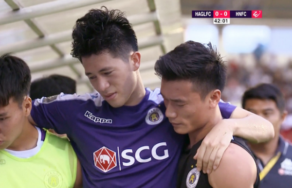 Đình Trọng dính chấn thương, có nguy cơ vắng mặt tại King’s Cup