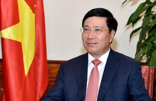 Phó Thủ tướng, Bộ trưởng Phạm Bình Minh. Ảnh: HN.