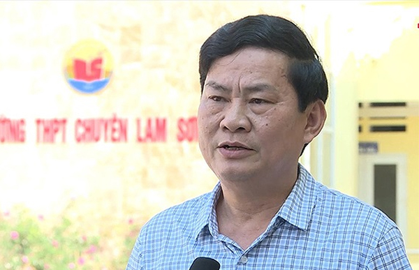 Tiết lộ lí do hiệu trưởng THPT chuyên Lam Sơn bị đề nghị kỷ luật