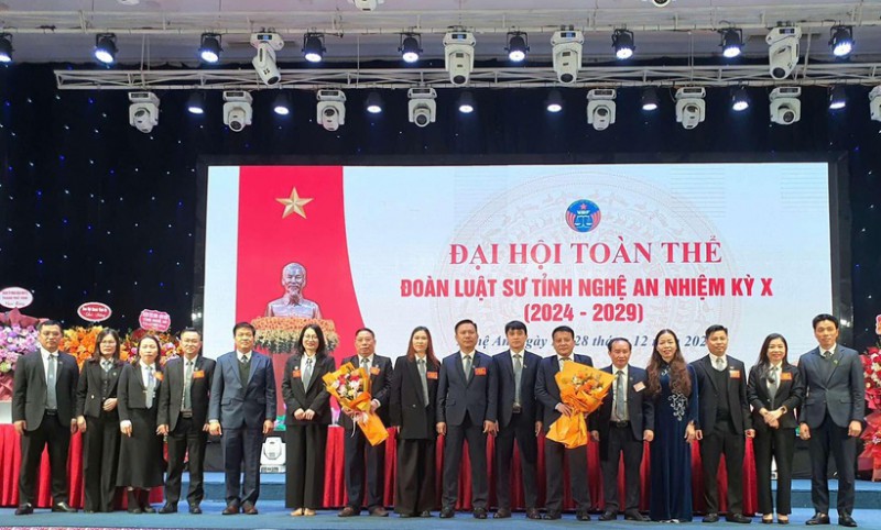 Đại hội Đoàn Luật sư tỉnh Nghệ An tổ chức thành công Đại hội nhiệm kỳ X (2024 -2029)