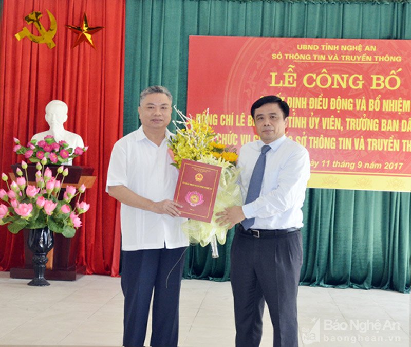 Bổ nhiệm nhân sự chủ chốt TP.HCM, Nghệ An