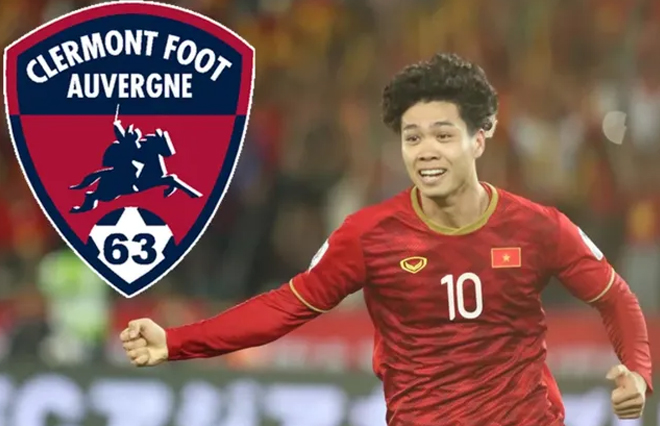 CLB Clermont Foot 63 xác nhận Công Phượng sẽ sang thử việc
