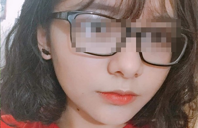 Cháu Lê Diệu L. Ảnh gia đình cung cấp