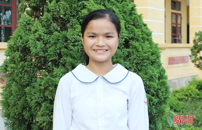 Nữ thủ khoa môn Sinh học Kỳ thi vào lớp 10 Trường THPT Chuyên Hà Tĩnh