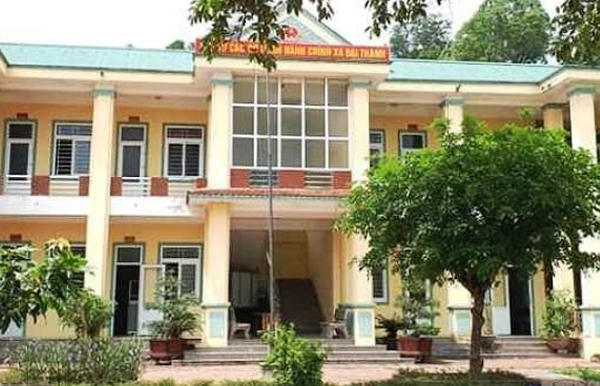 Trụ sở UBND xã Đại Thành.